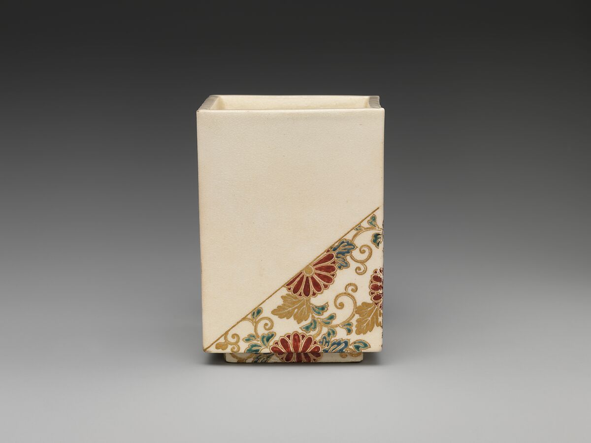 Ninsei-style Serving Containers (Mukōzuke), Stoneware with overglaze enamels (Kyoto ware), Japan