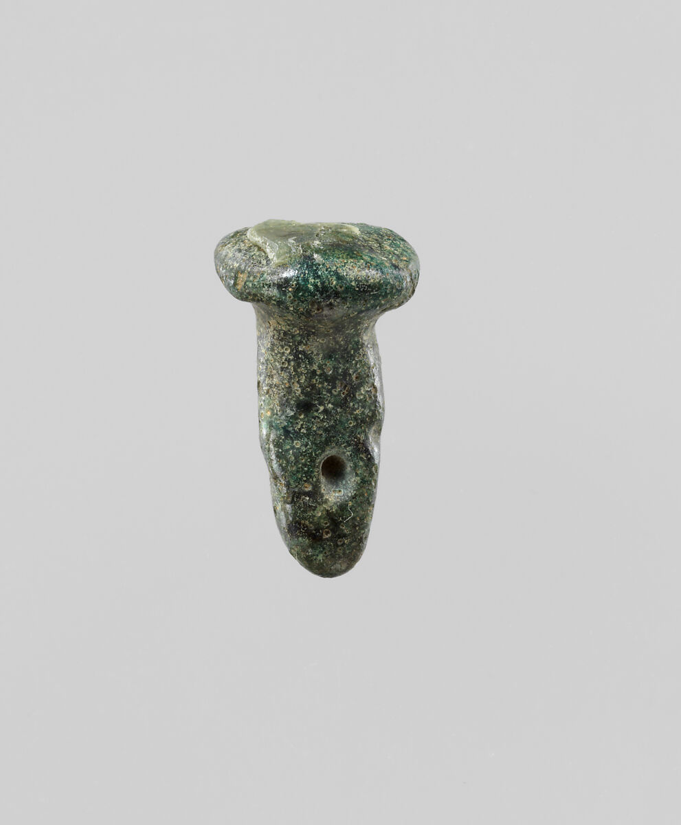 Seal amulet, Faience 