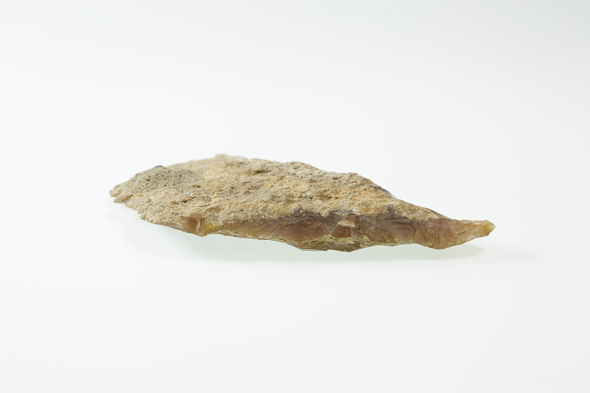 Sickle Insert, Flint, adhesive (lime plaster ?)