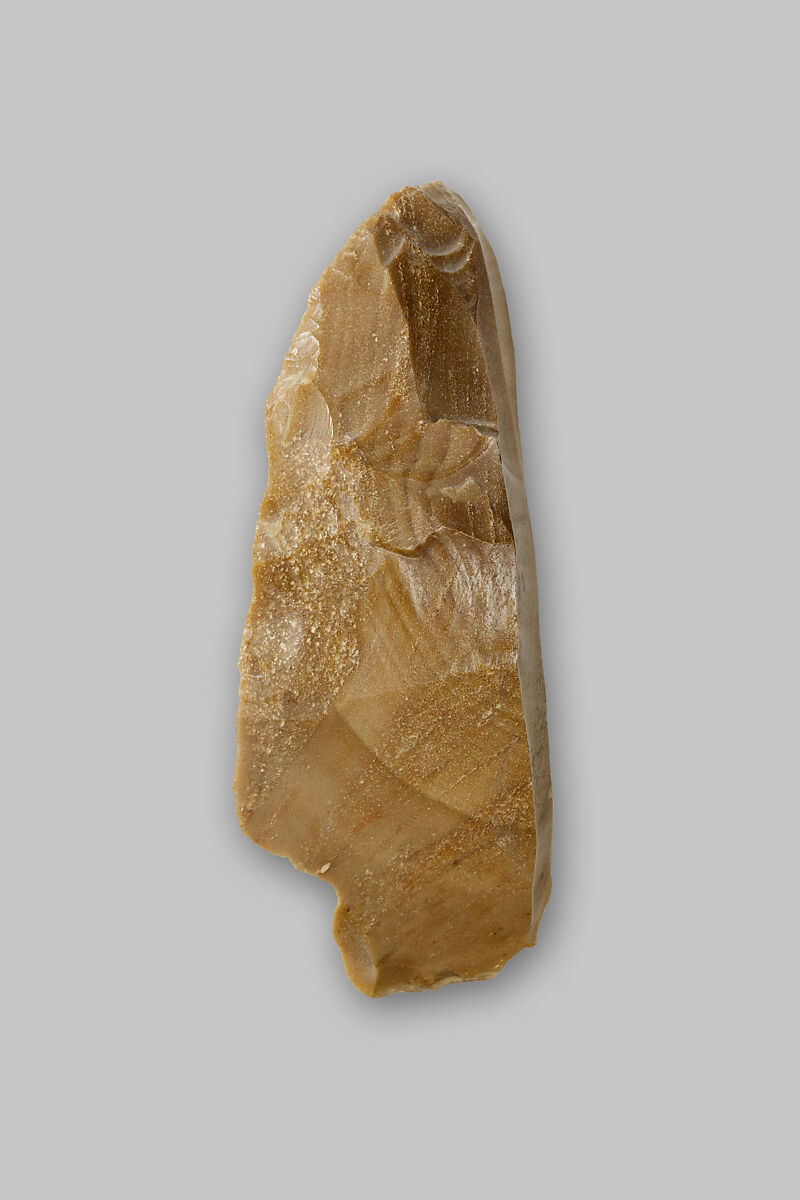 Acute-angled core for blades, Flint