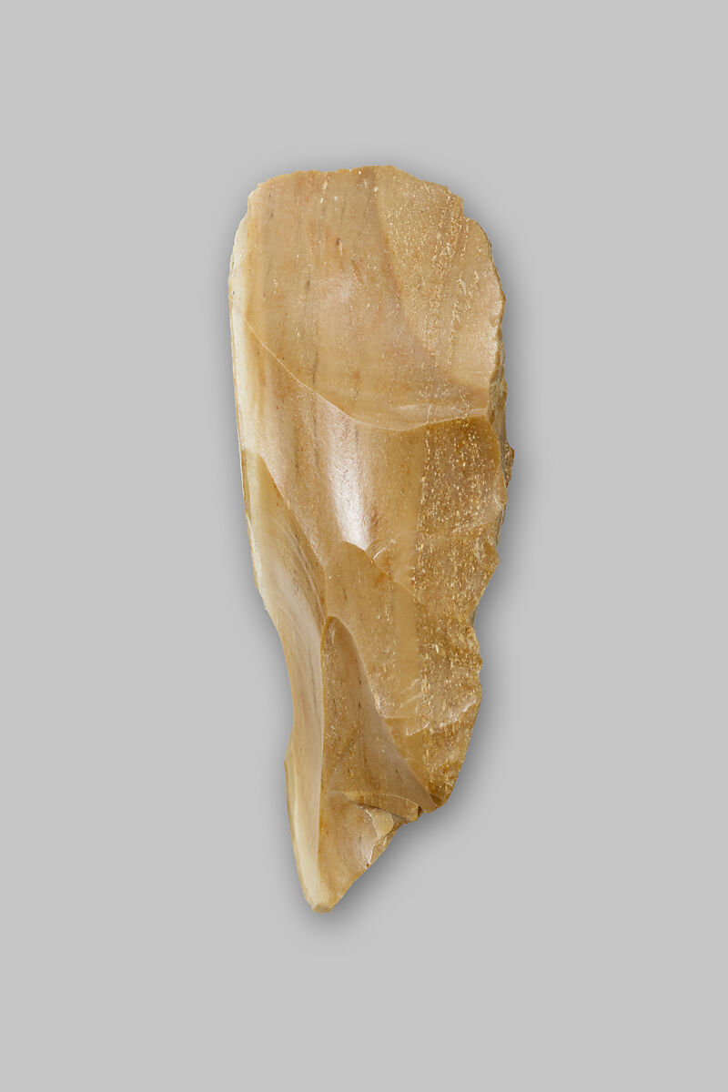 Acute-angled core for blades, Flint