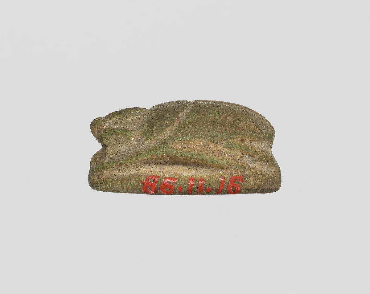 Scarab, Faience