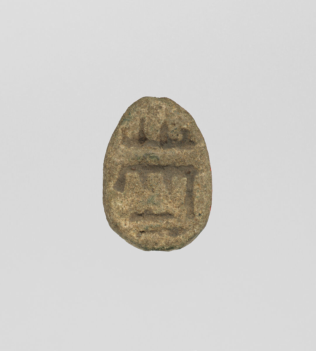 Scaraboid, Faience