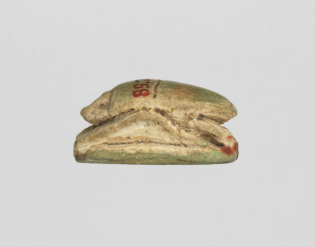 Scarab, Faience