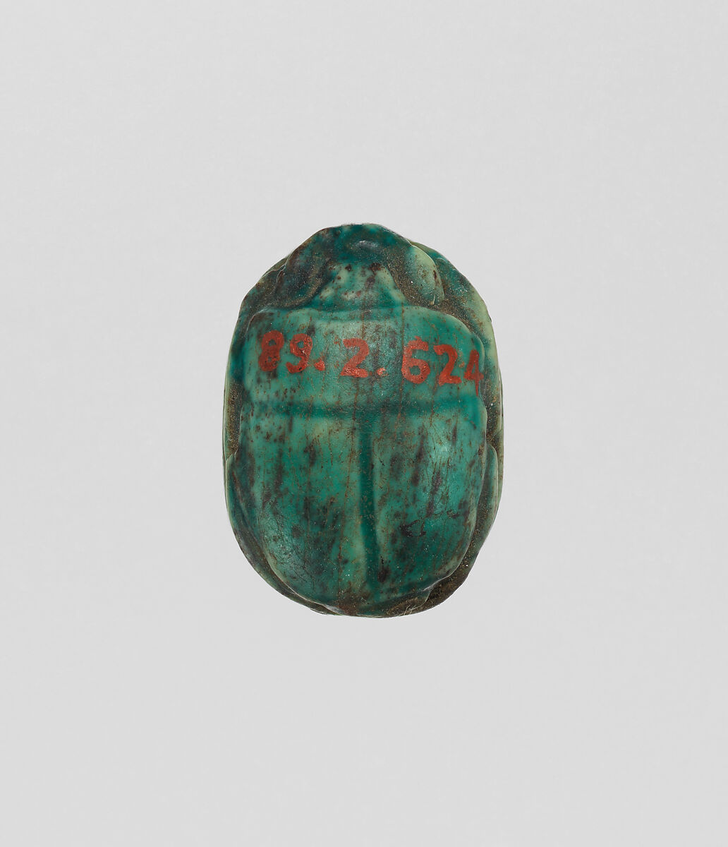 Scarab, Faience
