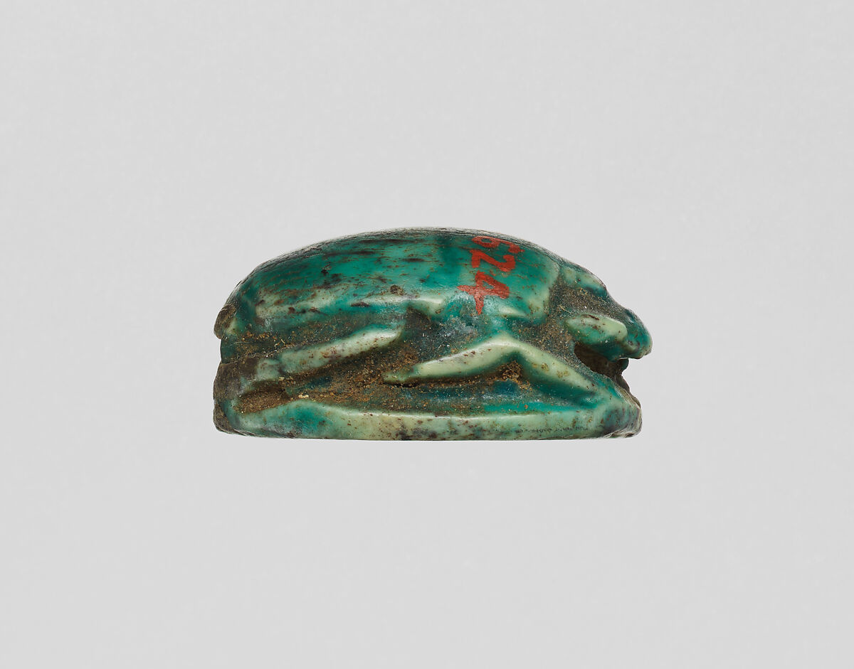 Scarab, Faience