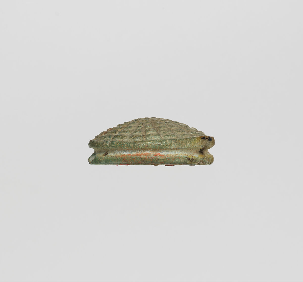 Button seal, Faience