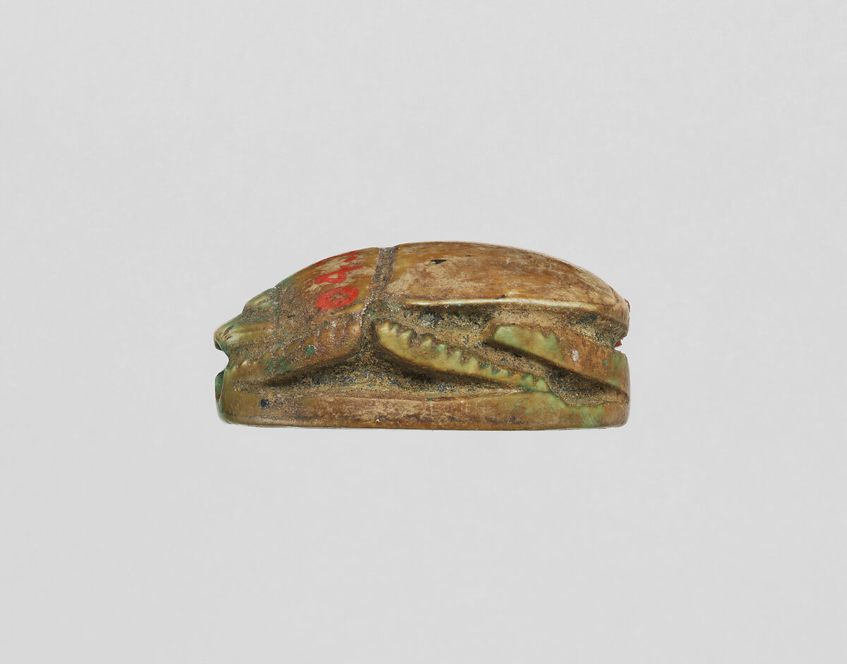 Scarab, Faience