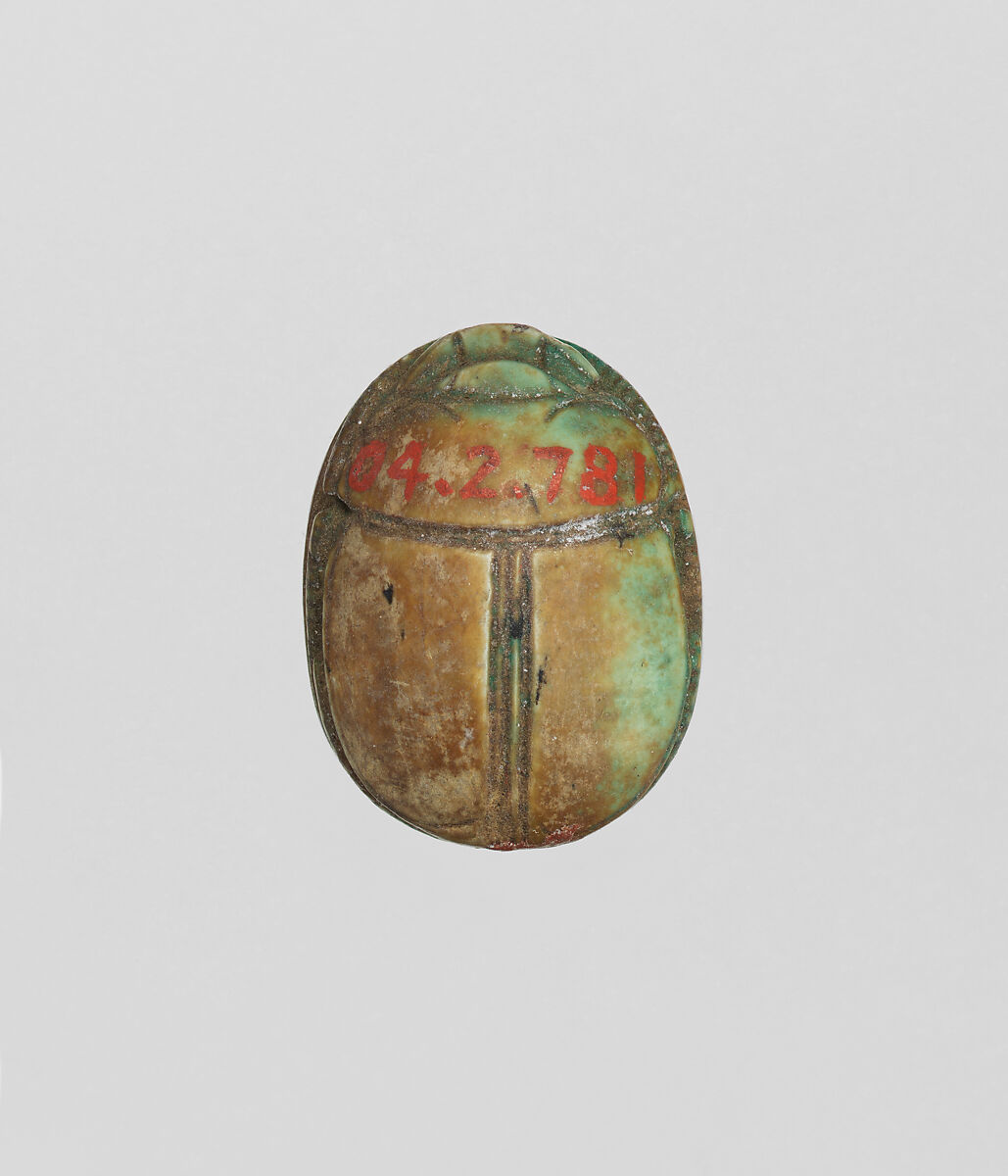 Scarab, Faience