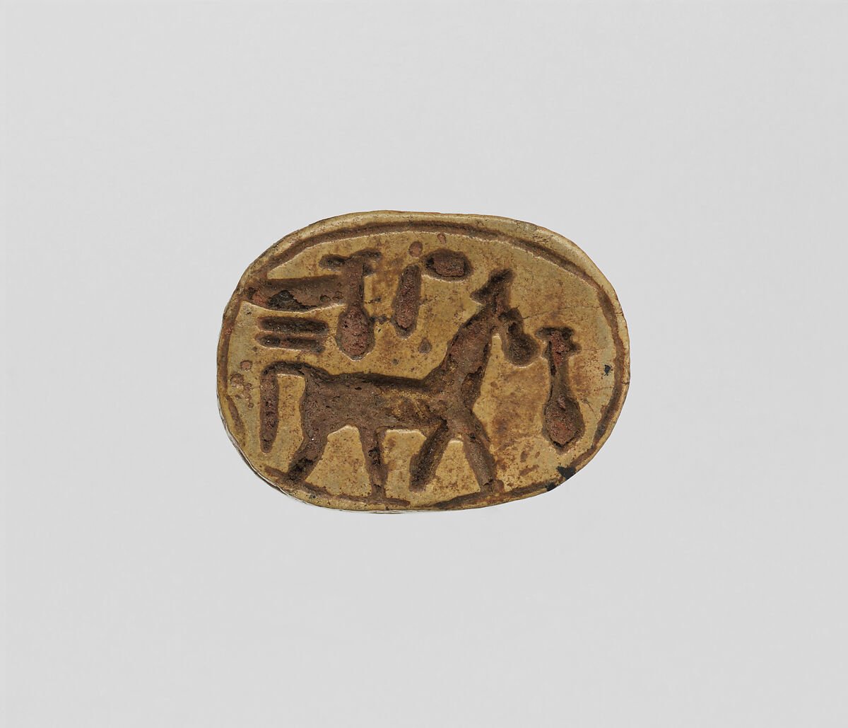 Scarab, Faience 