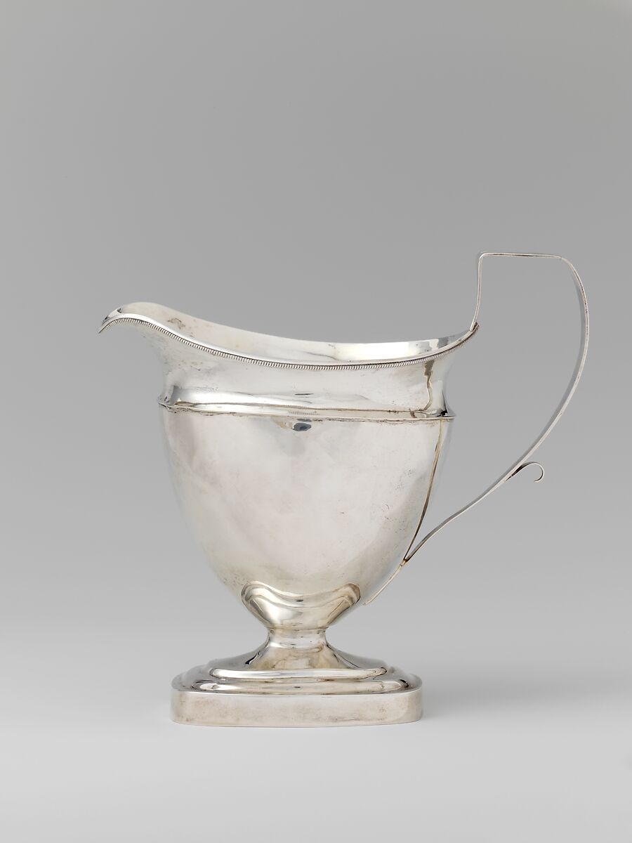 Creamer, Possibly William Haverstick (1756–1823), Silver, American 