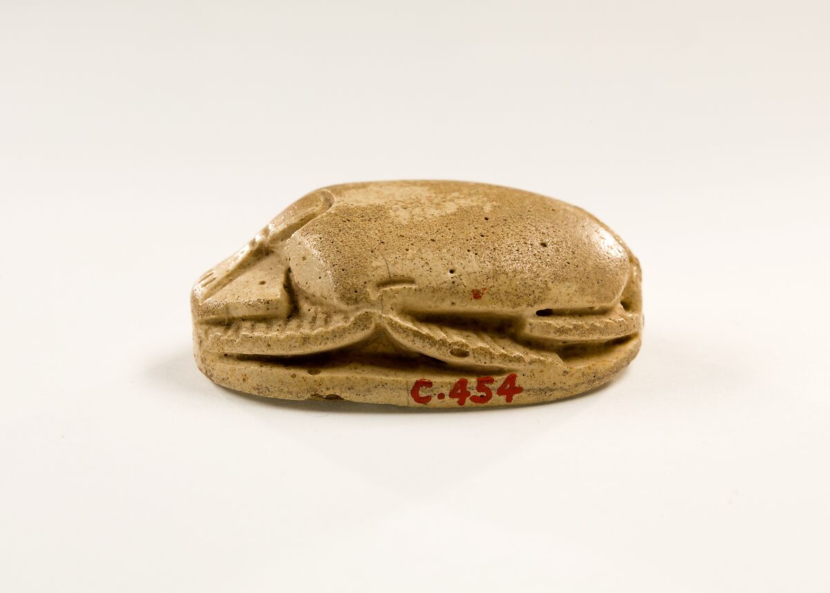 Scarab, Faience