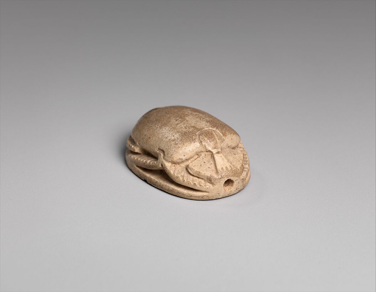 Scarab, Faience
