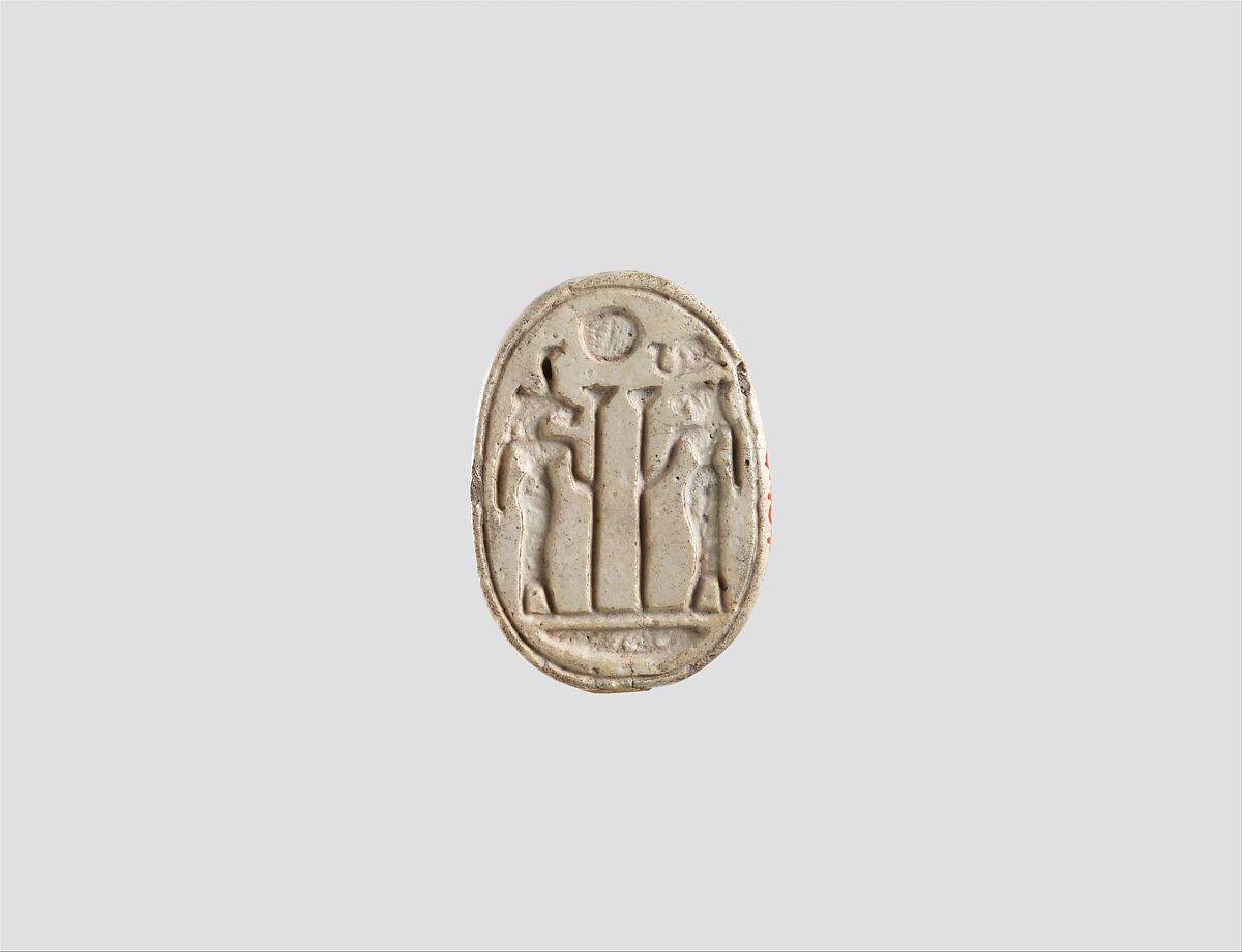 Scarab, Faience 