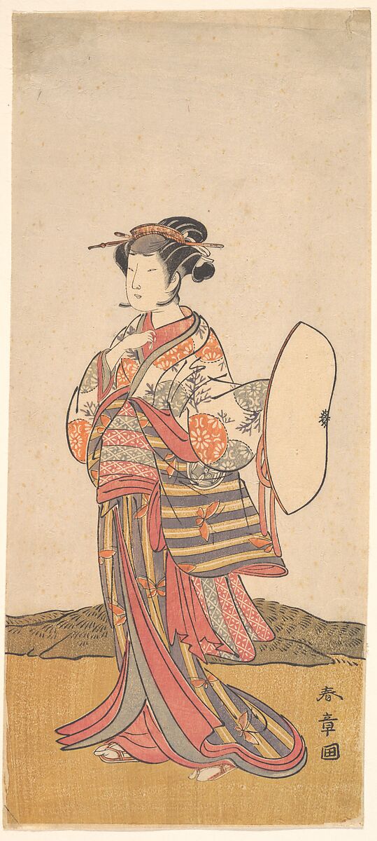 The Second Yamashita Kinsaku (1733–1790), Katsukawa Shunshō　勝川春章 (Japanese, 1726–1792), Woodblock print (nishiki-e); ink and color on paper, Japan 