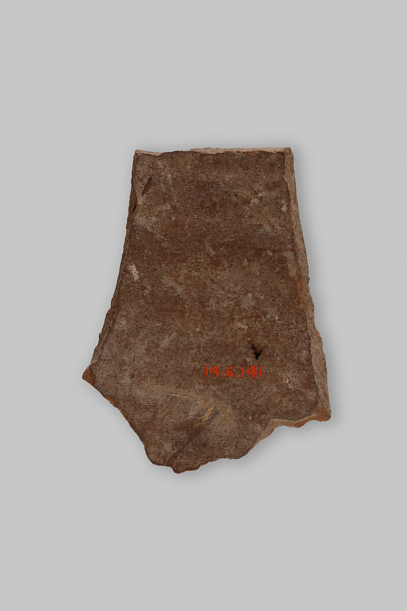 Ostracon, Pottery, ink