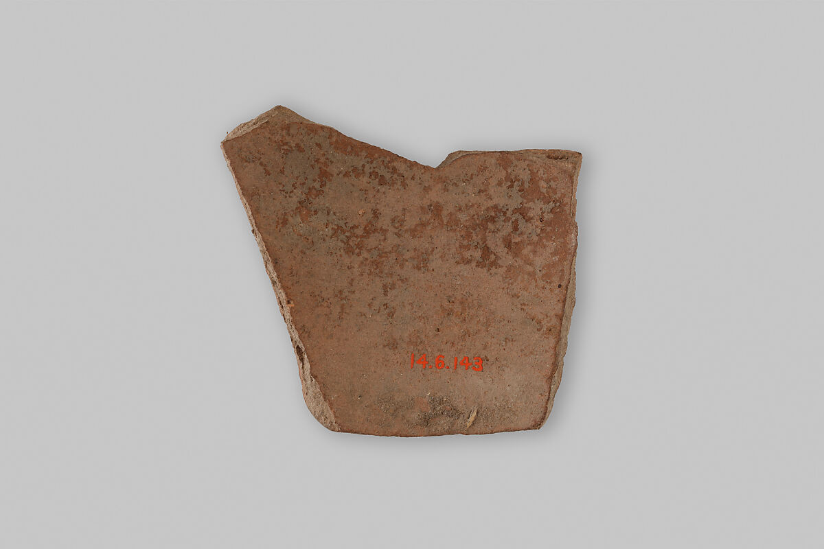 Ostracon, Pottery, ink