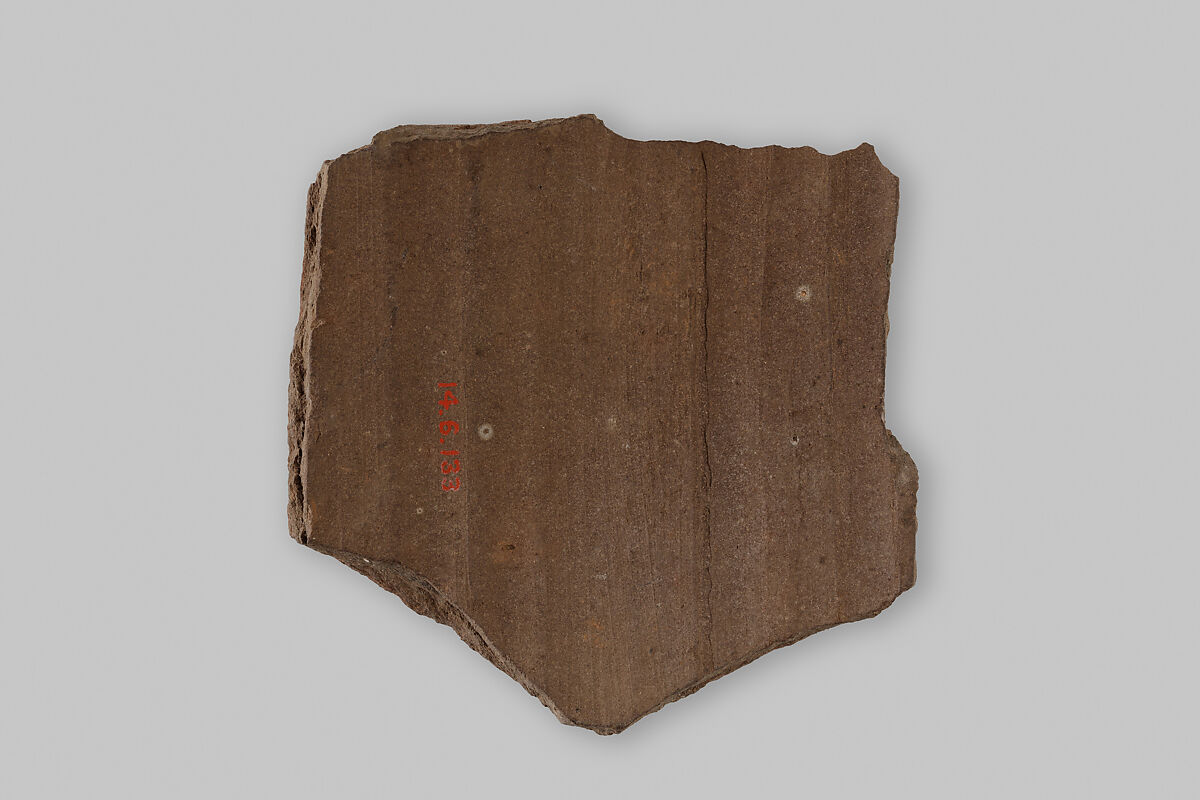 Ostracon, Pottery, ink