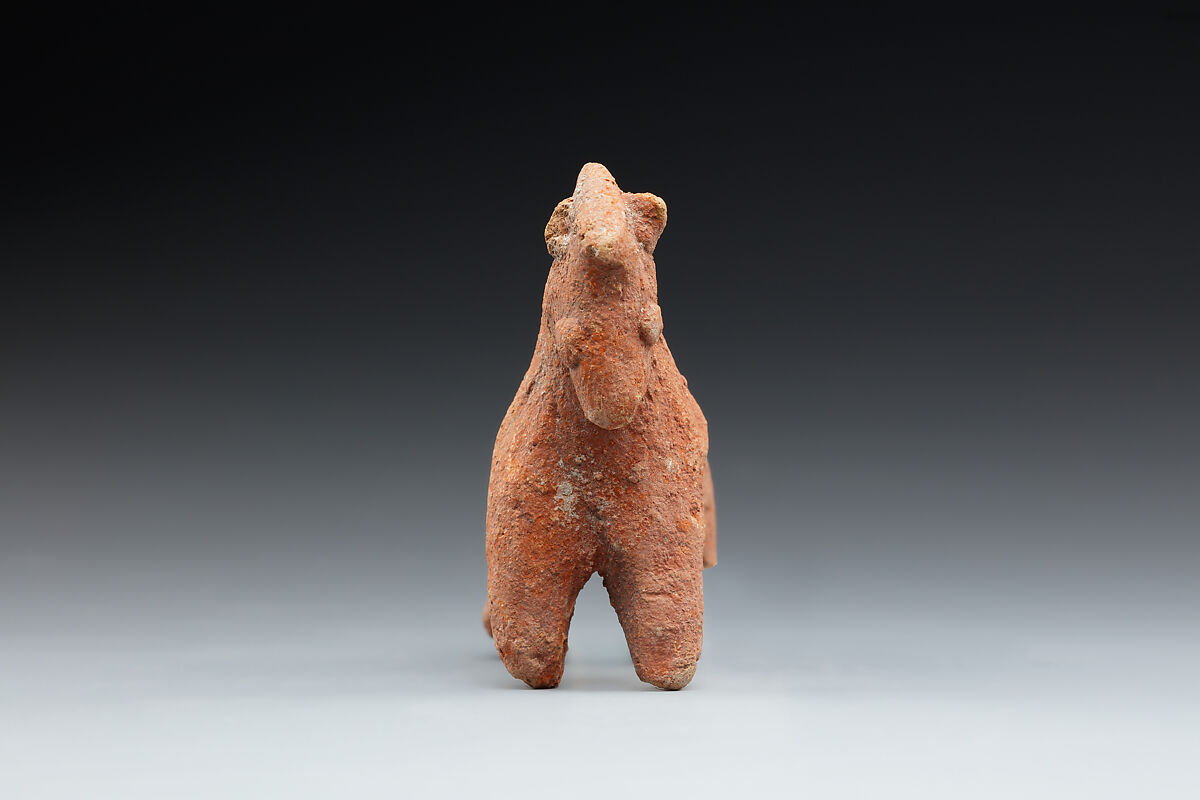 Figurine of a horse, Pottery