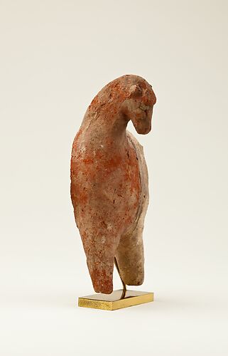 Vessel in the shape of a horse