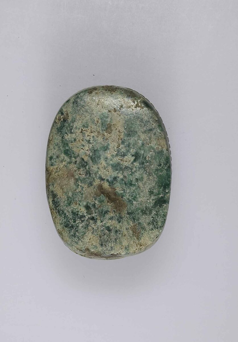 Heart Scarab, Green stone