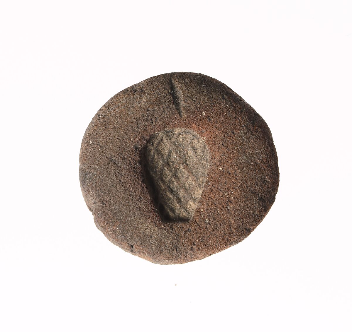 Mold for Umbel of Cornflower Pendant, Pottery 