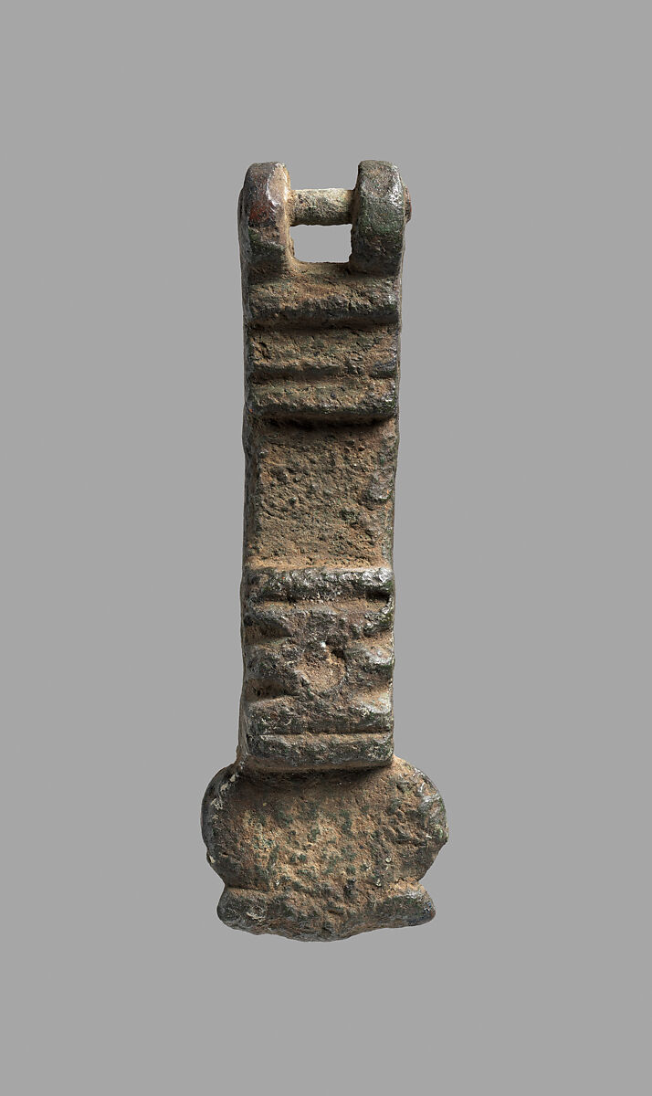 Handle of Aegis?, Bronze or cupreous alloy 