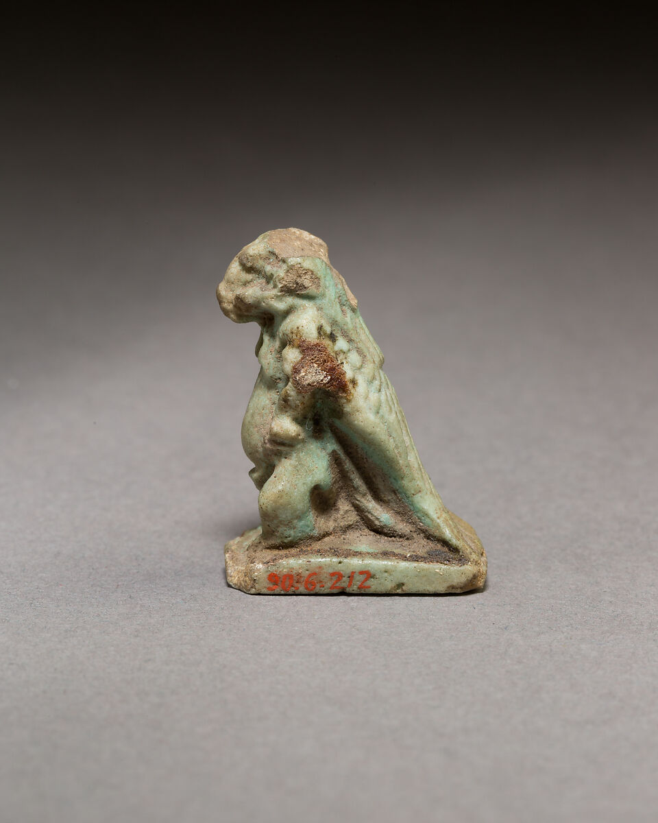 Polymorphic deity, Faience