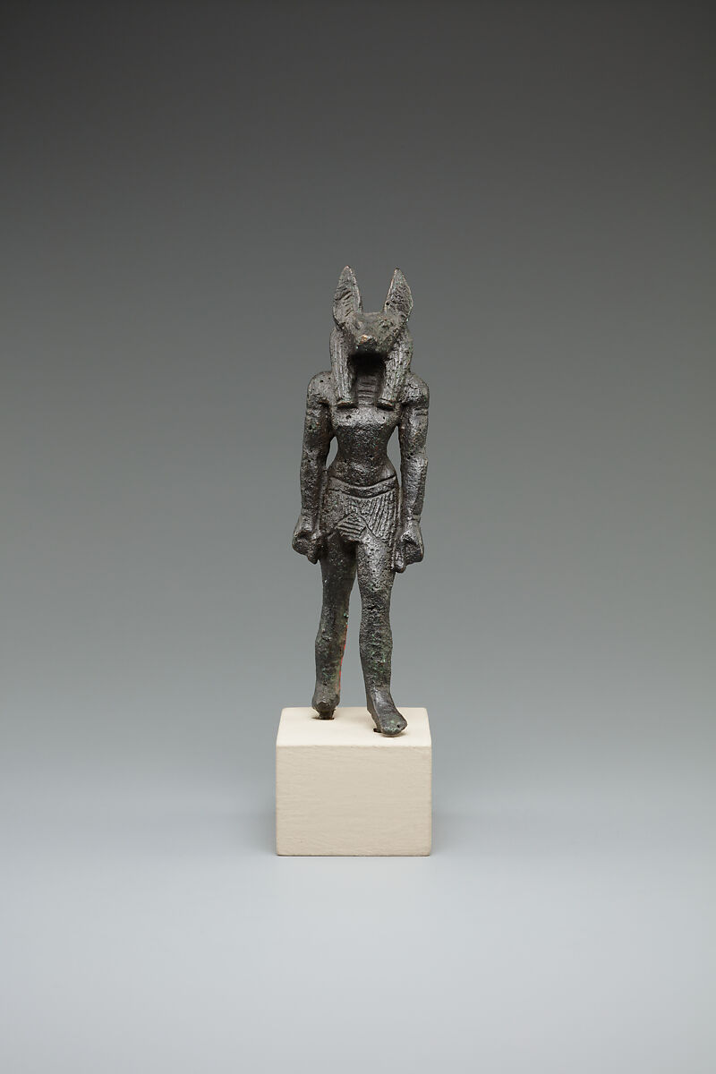 Anubis | Late Period–Ptolemaic Period | The Metropolitan Museum Of Art