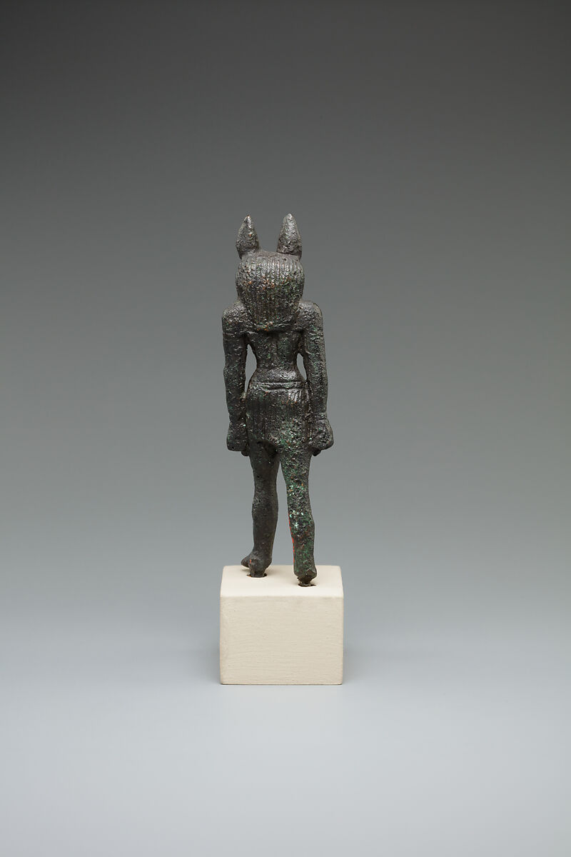 Anubis, Bronze or cupreous alloy