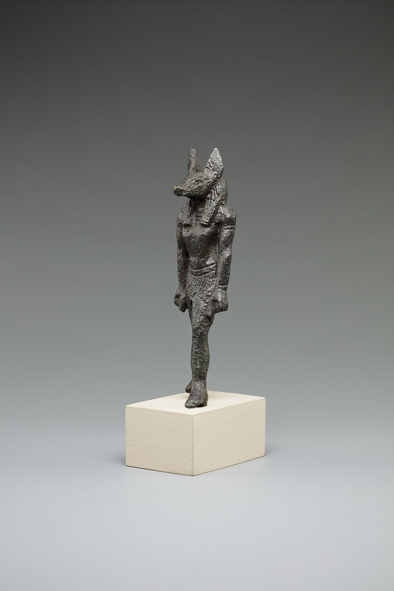 Anubis, Bronze or cupreous alloy