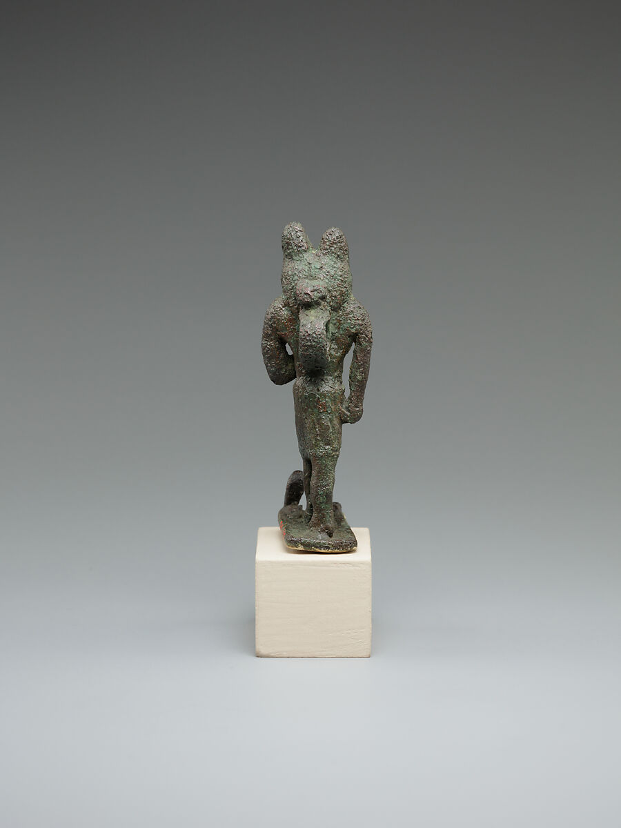Anubis, Bronze or cupreous alloy