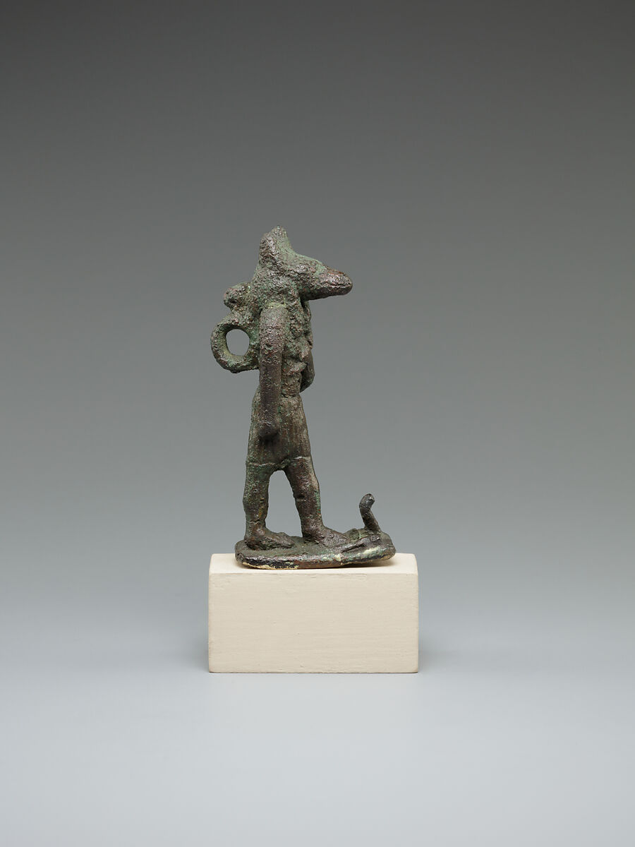 Anubis, Bronze or cupreous alloy