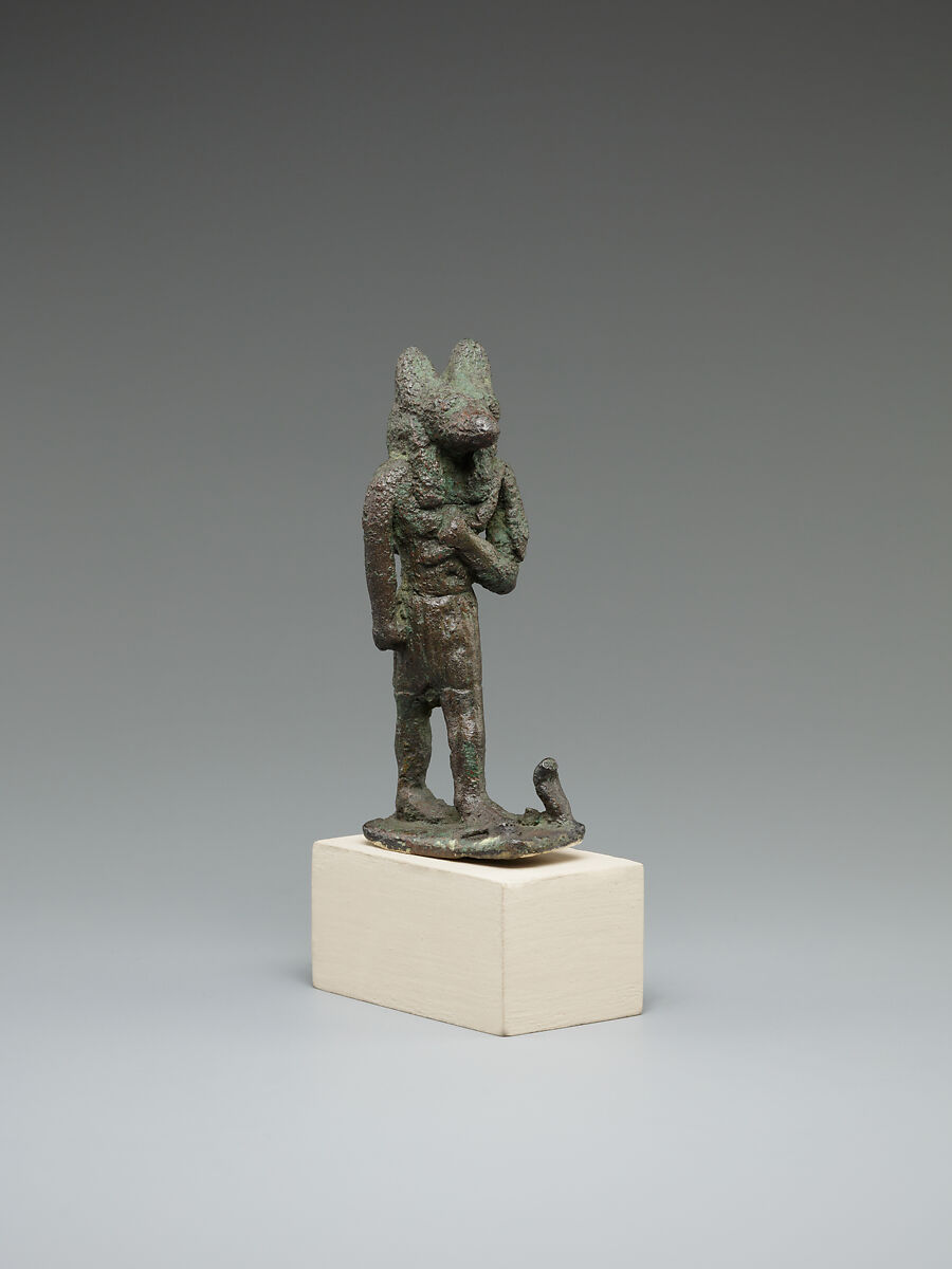 Anubis, Bronze or cupreous alloy