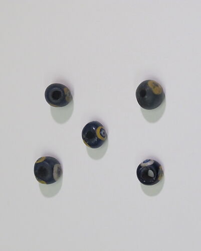 Group of 5 composite eye beads