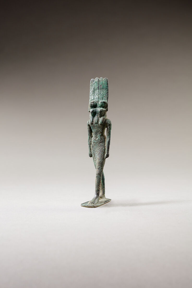 Montu with two heads, Bronze