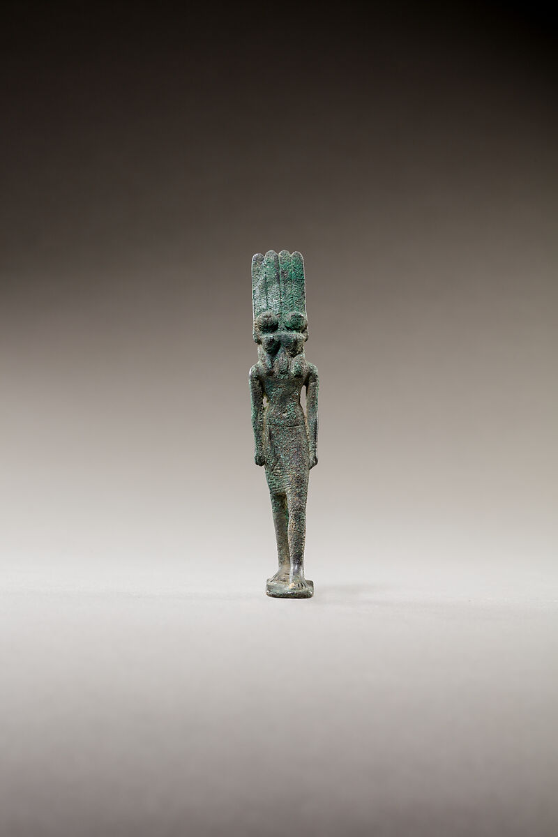 Montu with two heads, Bronze
