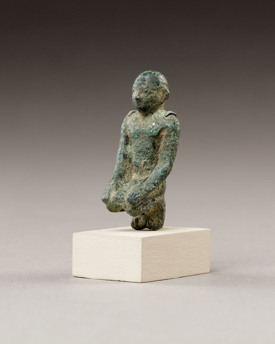 Devotée, Bronze or cupreous alloy