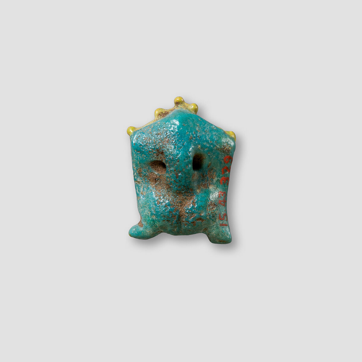 Omphale figure, Faience