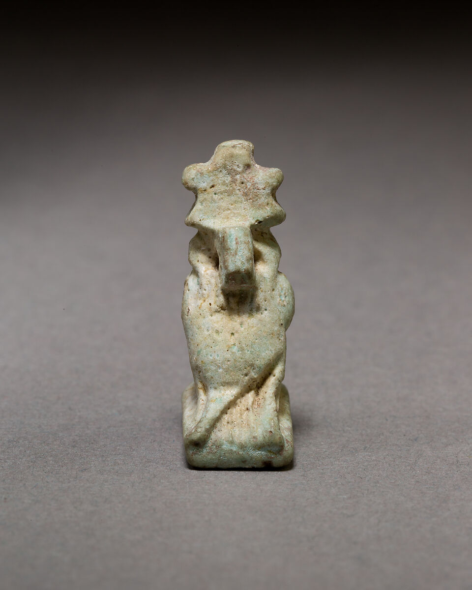 Polymorphic deity, Faience