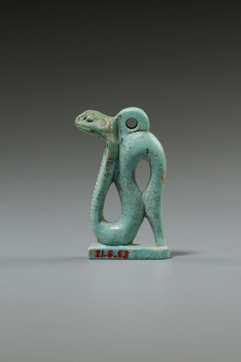 Snake, Faience 