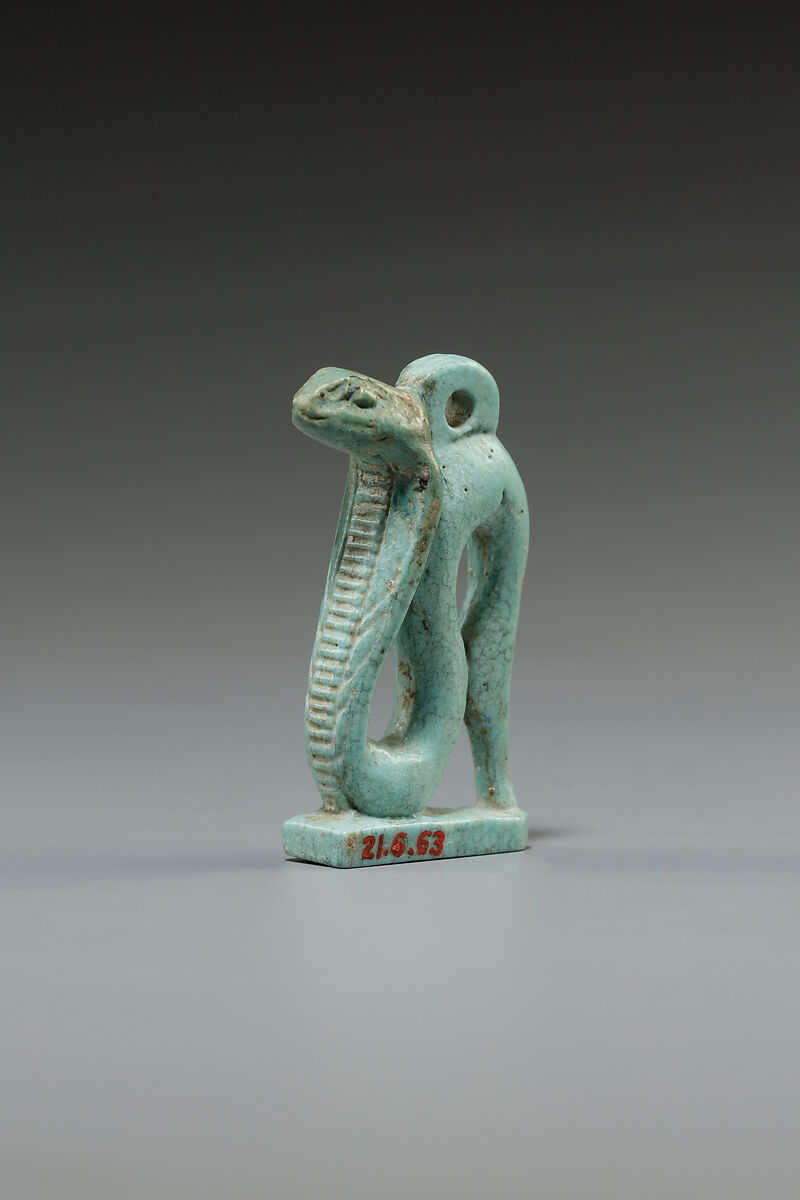 Snake, Faience