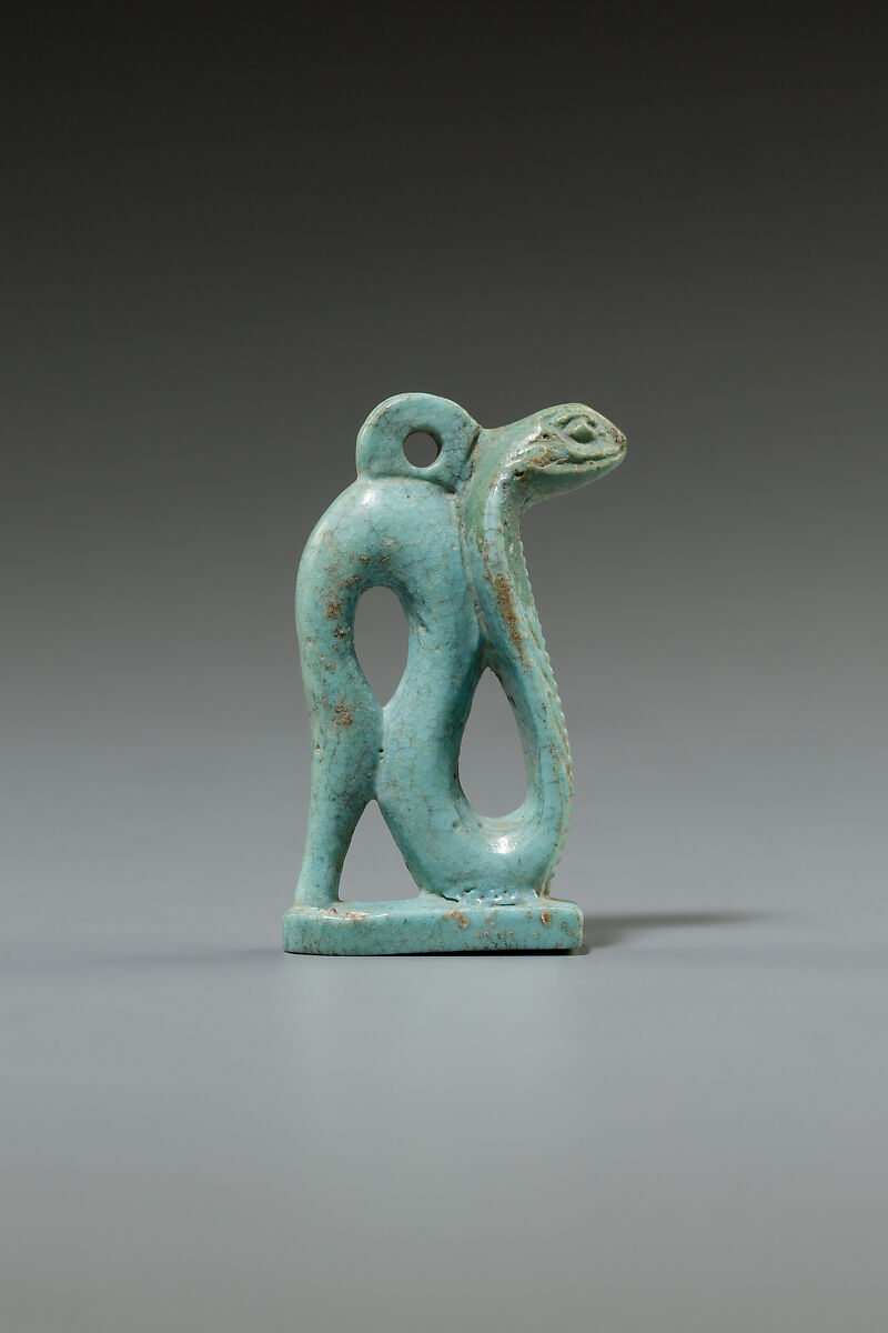Snake, Faience