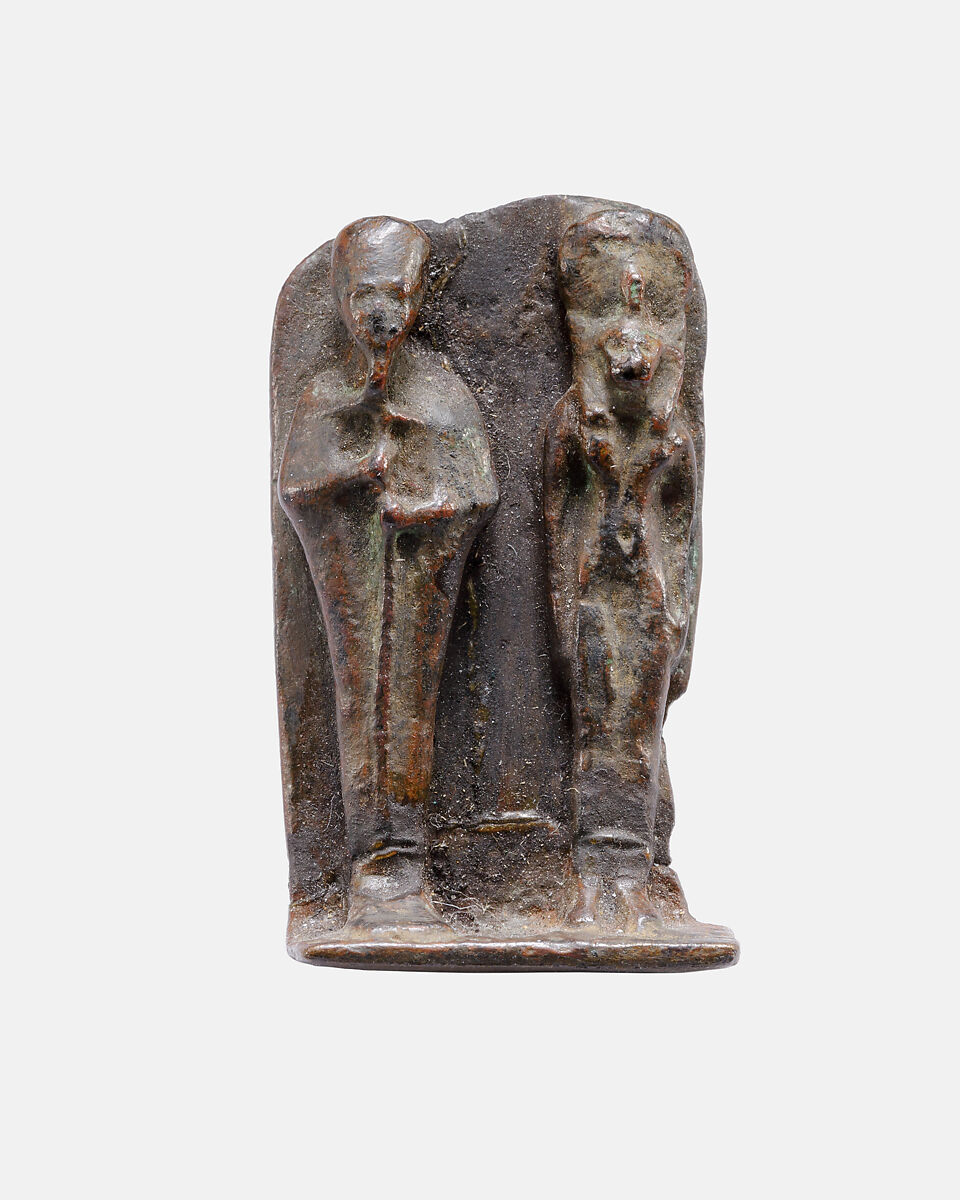 Ptah and Sakhmet, Cupreous metal 