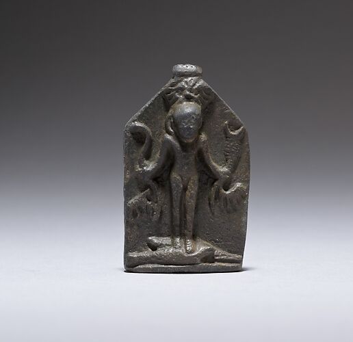 Miniature cippus of Horus (magical stela)