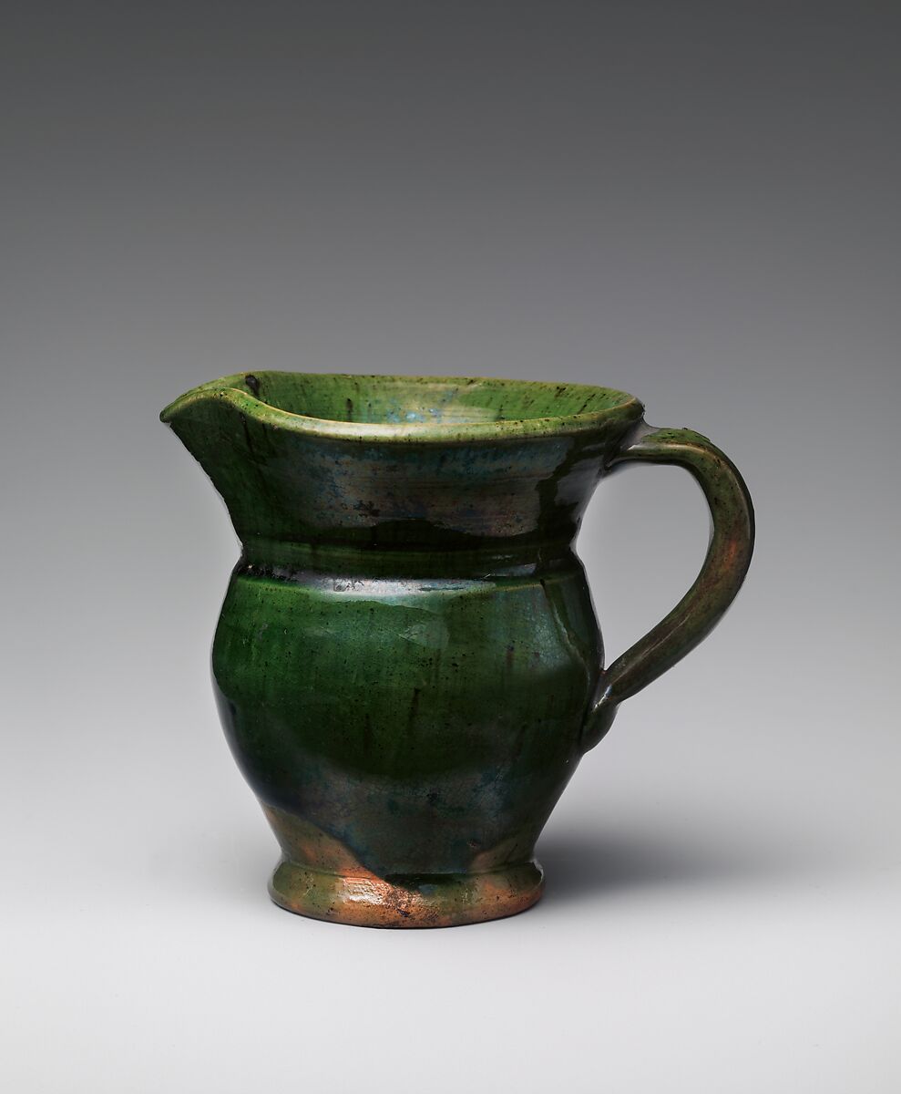 Pitcher, Earthenware, American 