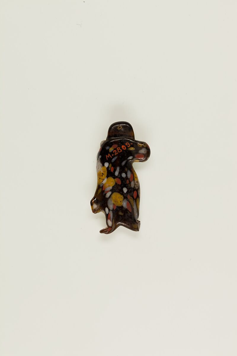 Taweret amulet, Mosaic glass
