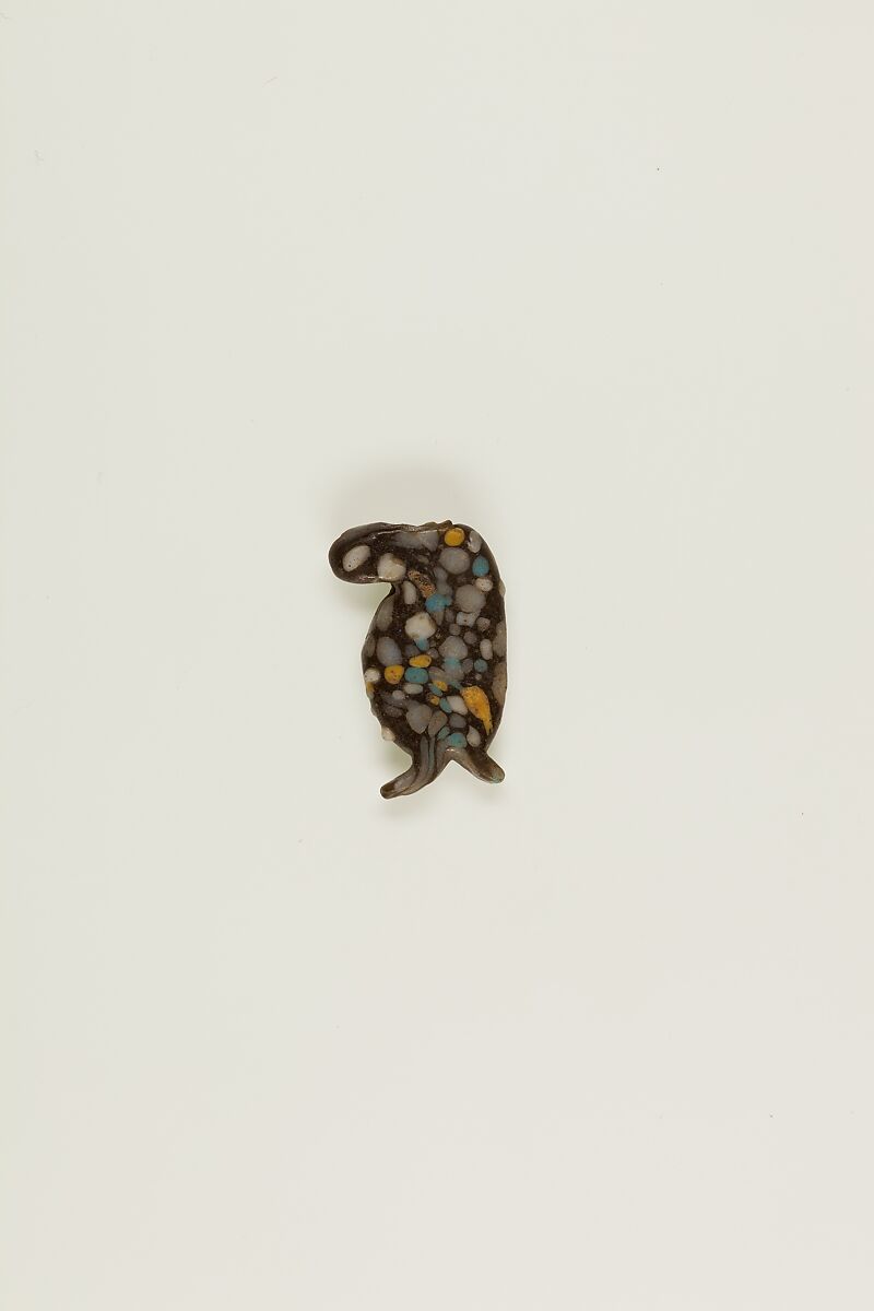 Taweret amulet, Mosaic glass 