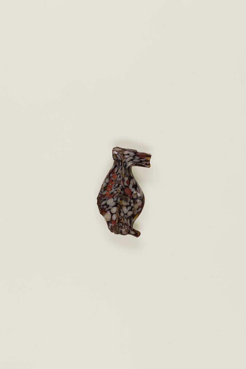 Taweret amulet, Mosaic glass