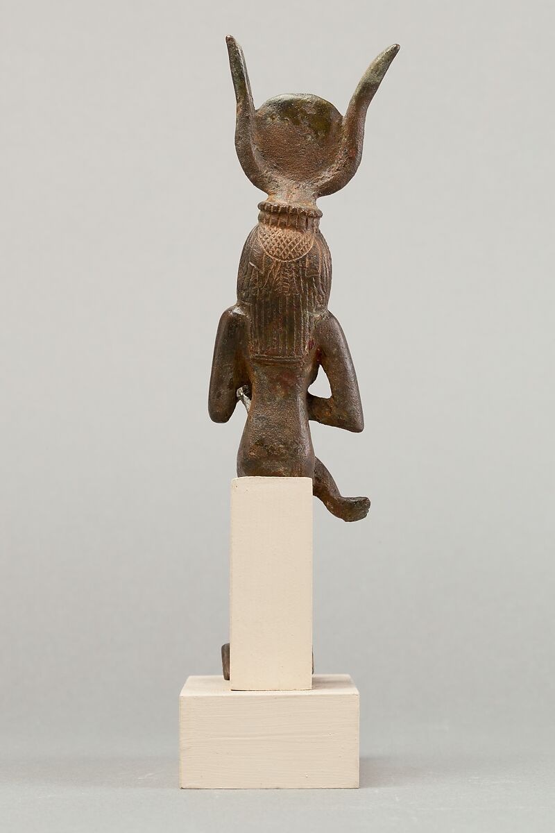 Isis and Horus, Cupreous metal